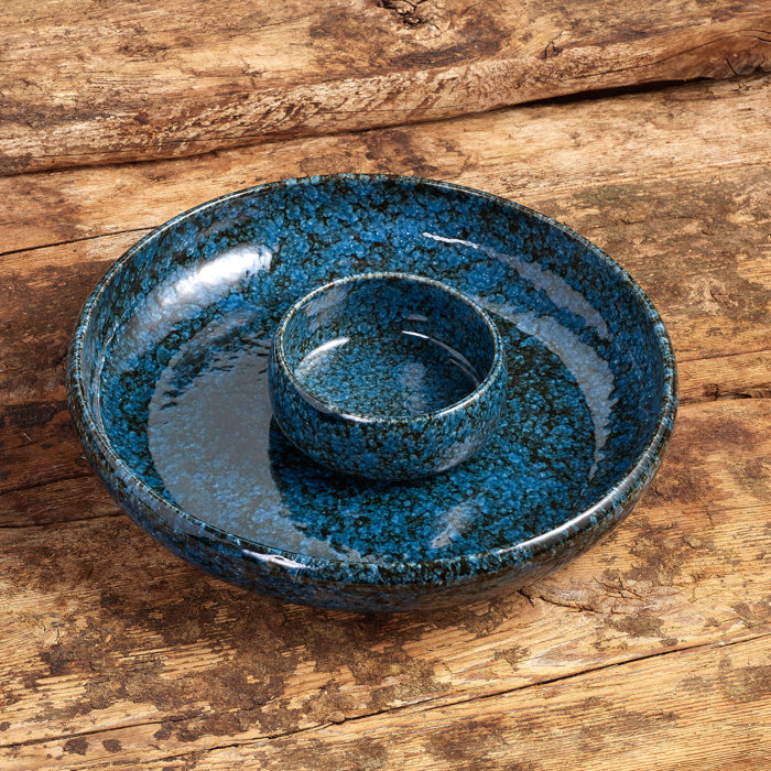 Everly Quinn Huntington Chips And Dip Platter & Reviews Wayfair